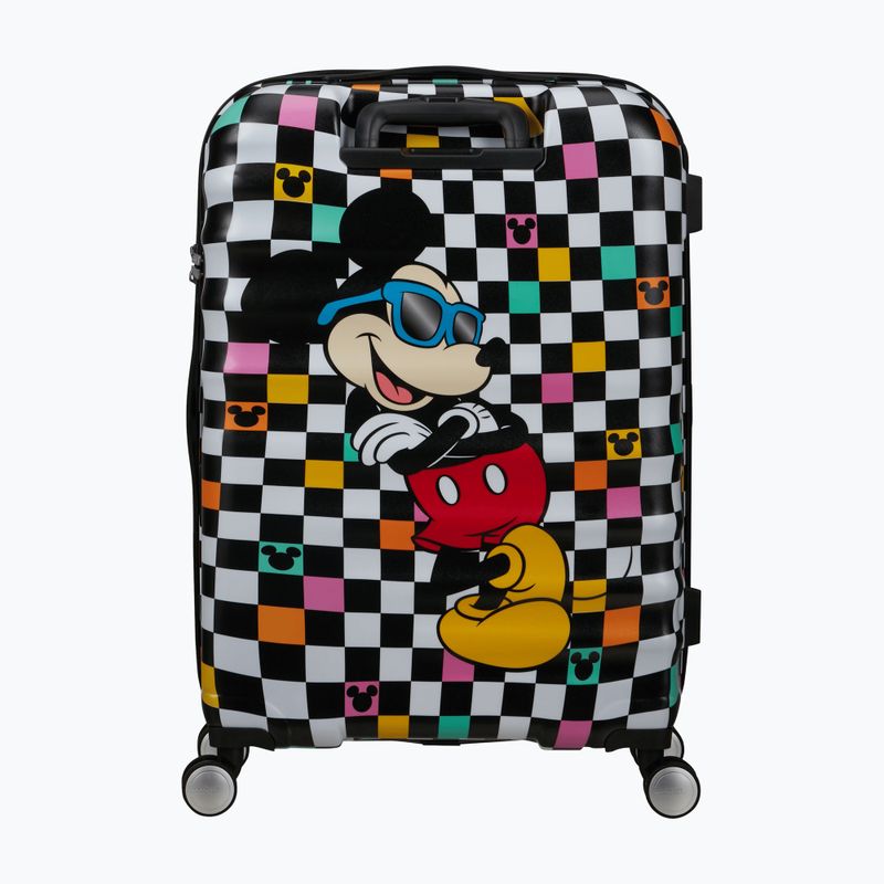 Cestovní kufr American Tourister Disney Wavebreaker 64 l mickey check 2