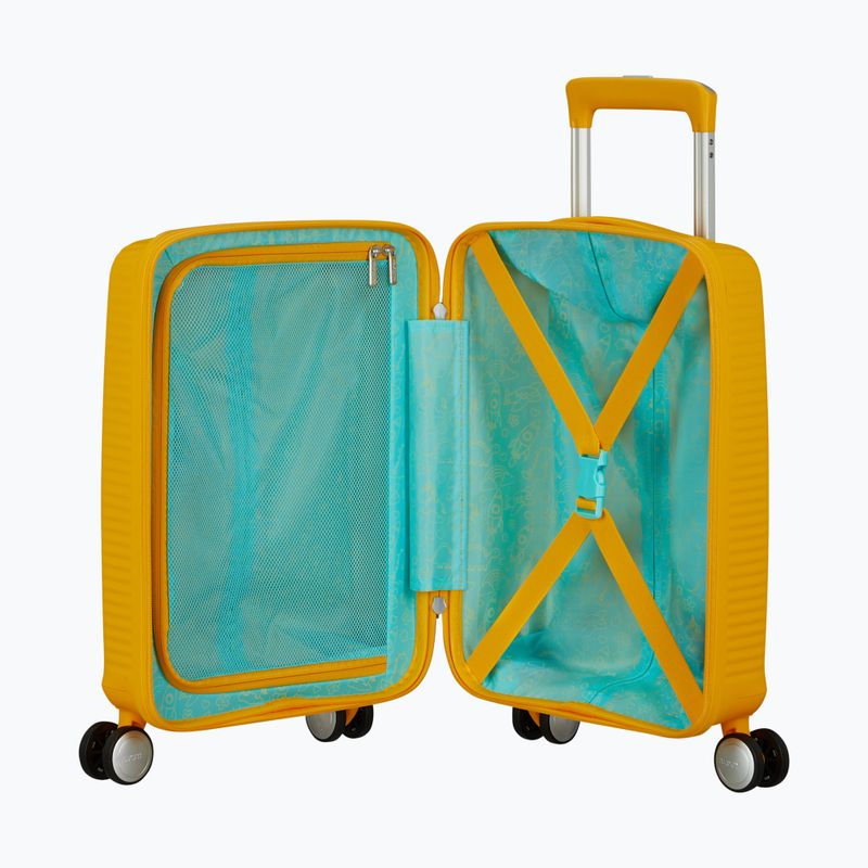 Cestovní kufr American Tourister Soundbox Mini 47 22 l golden yellow 6