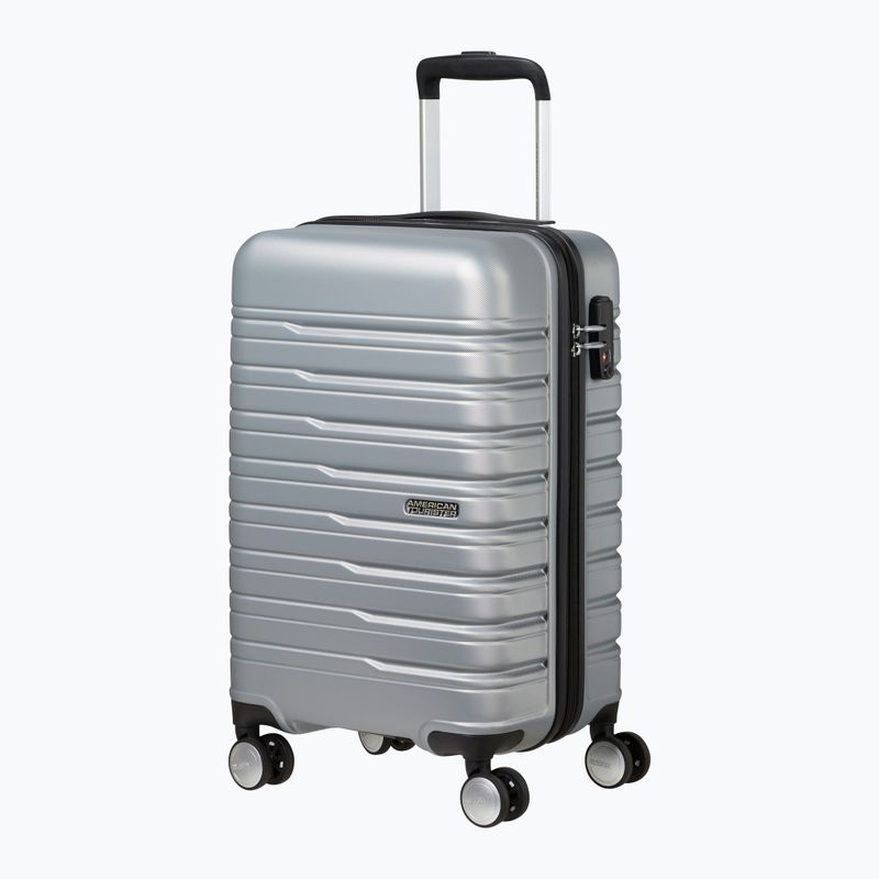 Cestovní kufr American Tourister Flashline Spinner 55 34 l sky silver 2