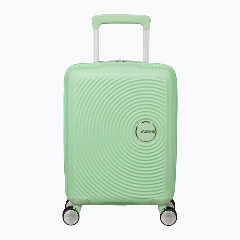 Cestovní kufr American Tourister Soundbox Mini 22 l pastel green