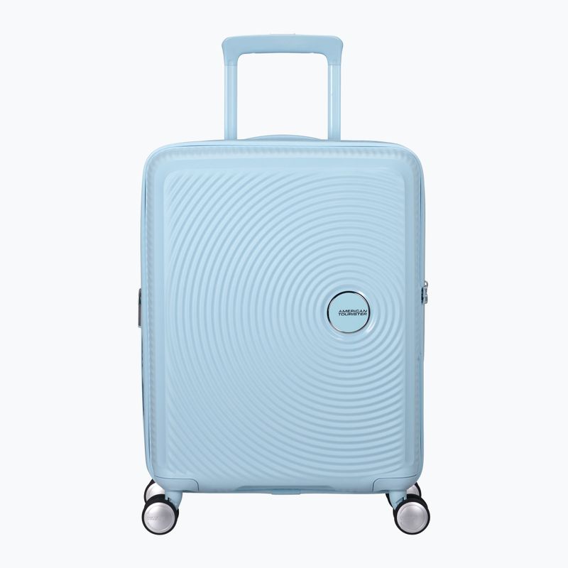 Cestovní kufr American Tourister Soundbox 41 l pastel blue