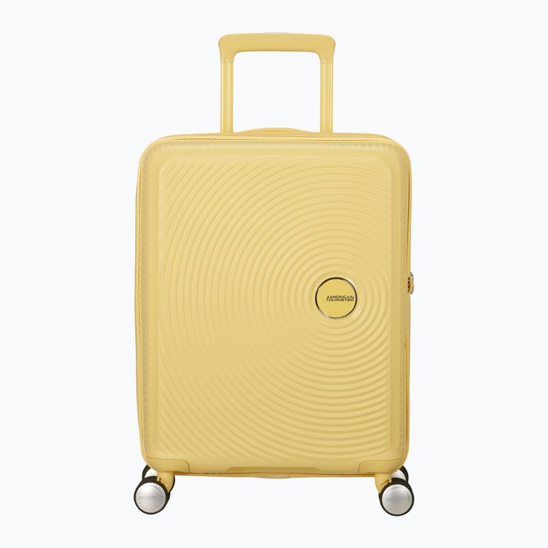 Cestovní kufr American Tourister Soundbox 41 l pastel yellow