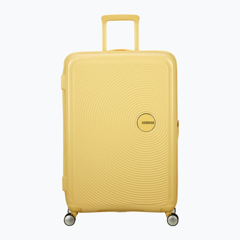 Cestovní kufr American Tourister Soundbox 110 l pastel yellow