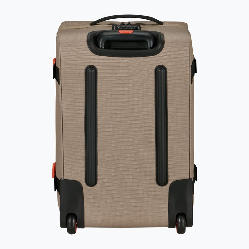 Cestovní kufr American Tourister Urban Track Duffle s kolečky 55 l With Wheels beige/orange 2