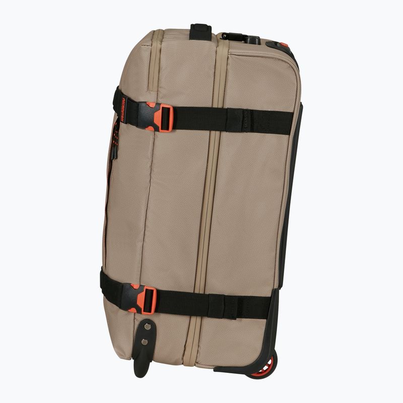Cestovní kufr American Tourister Urban Track Duffle s kolečky 55 l With Wheels beige/orange 3