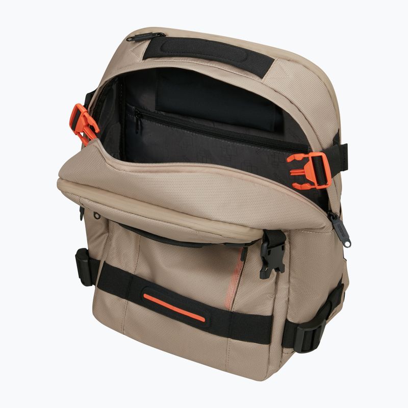 Městský batoh American Tourister Urban Track Laptop BP Coated 15,6" 29 l beige/orange 5