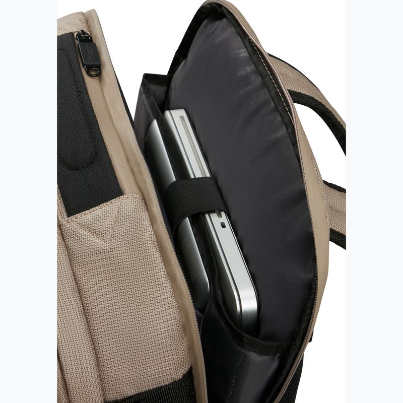 Městský batoh American Tourister Urban Track Laptop BP Coated 15,6" 29 l beige/orange 6