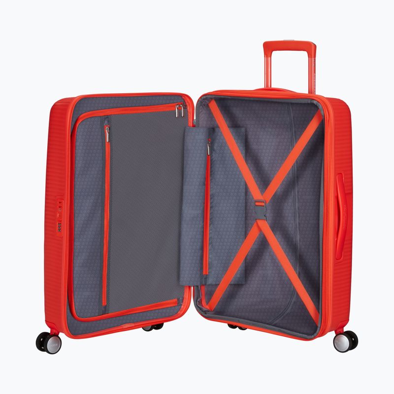 Cestovní kufr American Tourister Soundbox 81 l neon orange 6