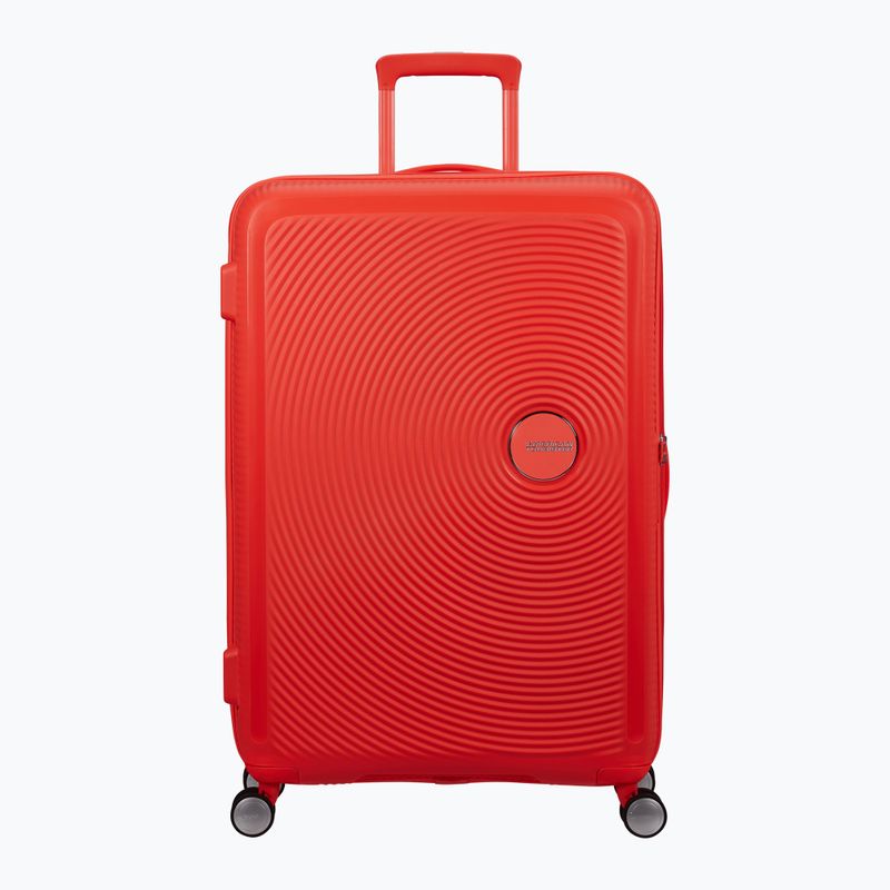 Cestovní kufr American Tourister Soundbox 110 l neon orange