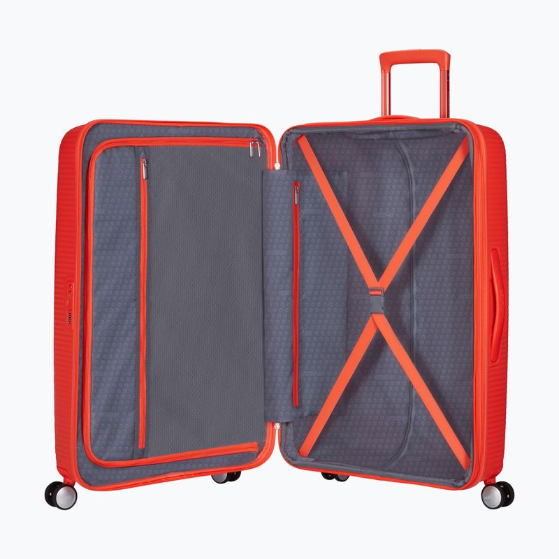 Cestovní kufr American Tourister Soundbox 110 l neon orange 4
