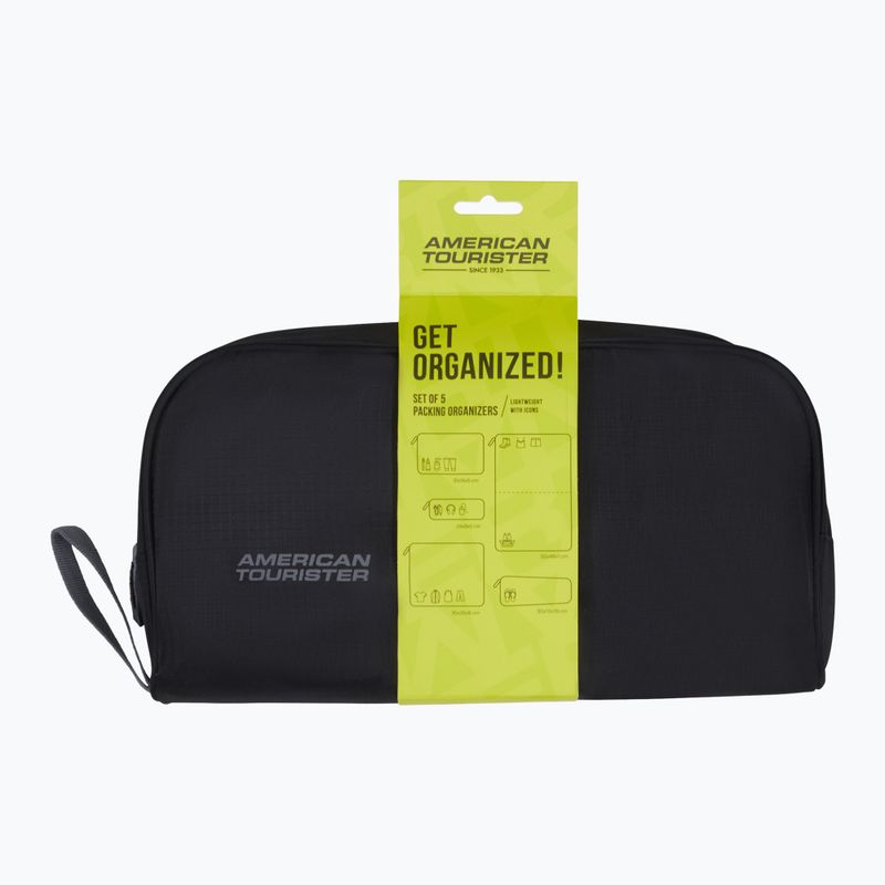 Sada organizérů American Tourister Packing 5 pcs. black/grey 8