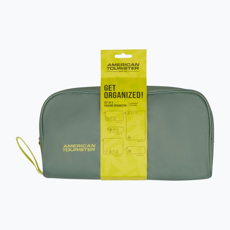Sada organizérů American Tourister Packing 5 pcs. olive/lime 8