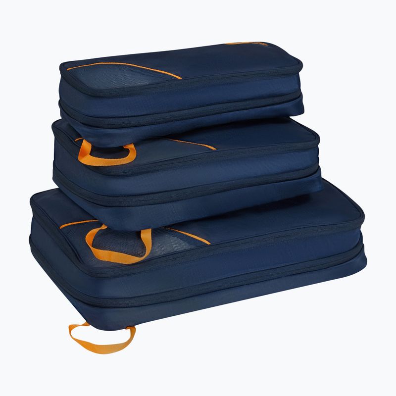 Sada organizérů American Tourister Packing S/M/L 3 pcs. navy/orange 2