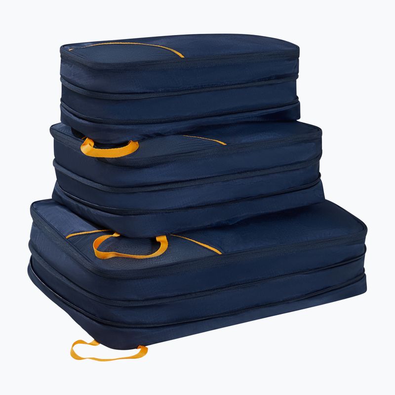 Sada organizérů American Tourister Packing S/M/L 3 pcs. navy/orange 3