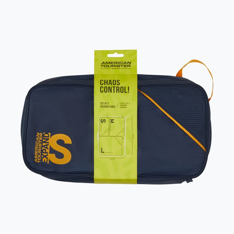 Sada organizérů American Tourister Packing S/M/L 3 pcs. navy/orange 7