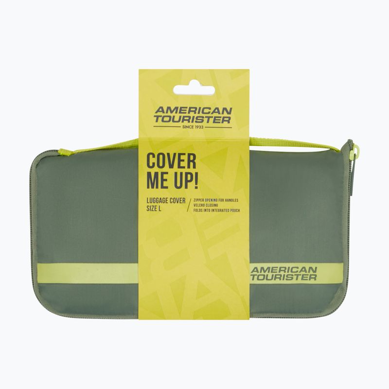 Obal na kufr American Tourister Foldable Luggage L olive/lime 3
