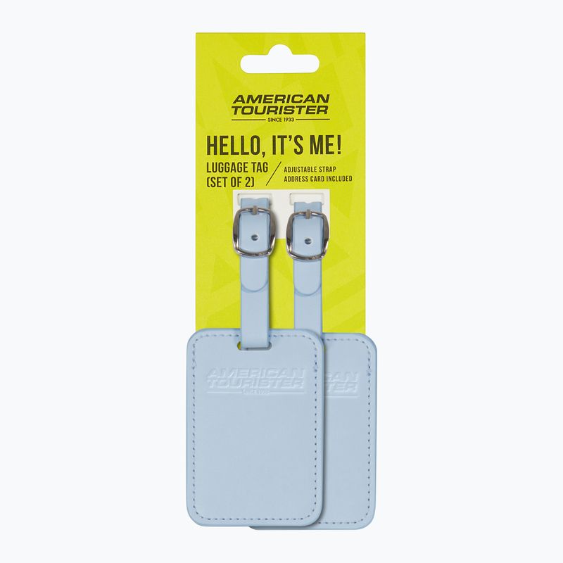 Štítek na zavazadlo American Tourister Luggage Tag 2 pcs. naptune blue 4