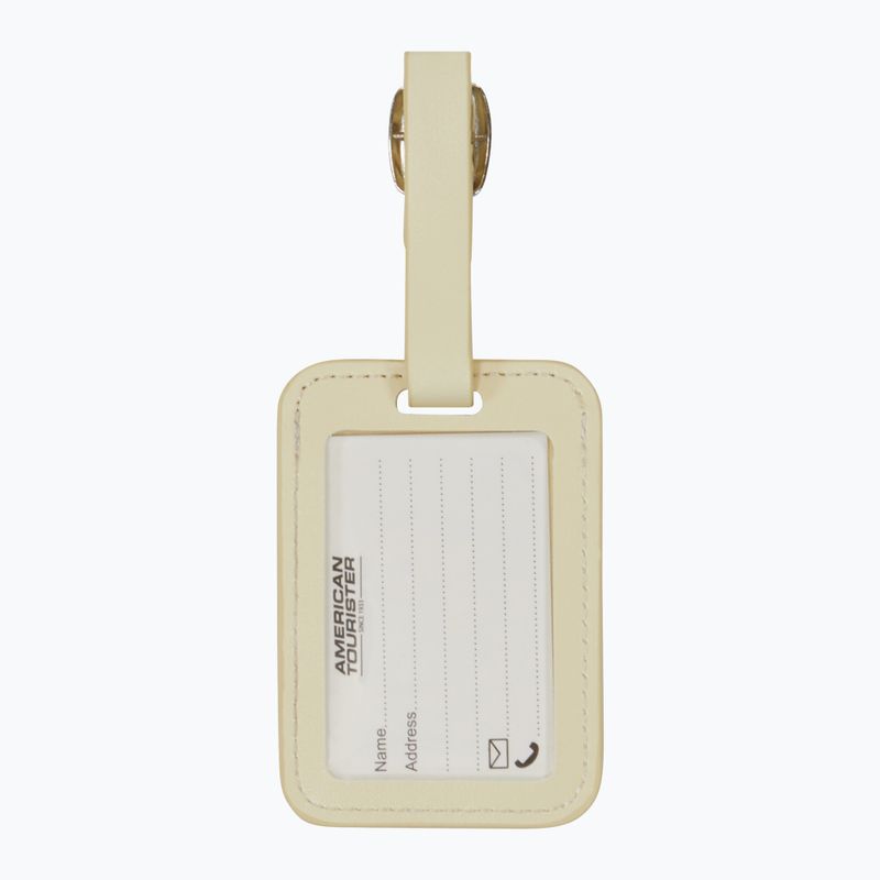 Štítek na zavazadlo American Tourister Luggage Tag 2 pcs. coconut sand 2