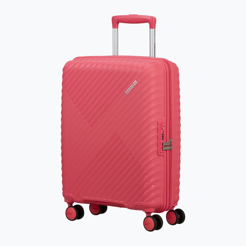 Cestovní kufr American Tourister Diablast Spinner 35 l pink glitch 2