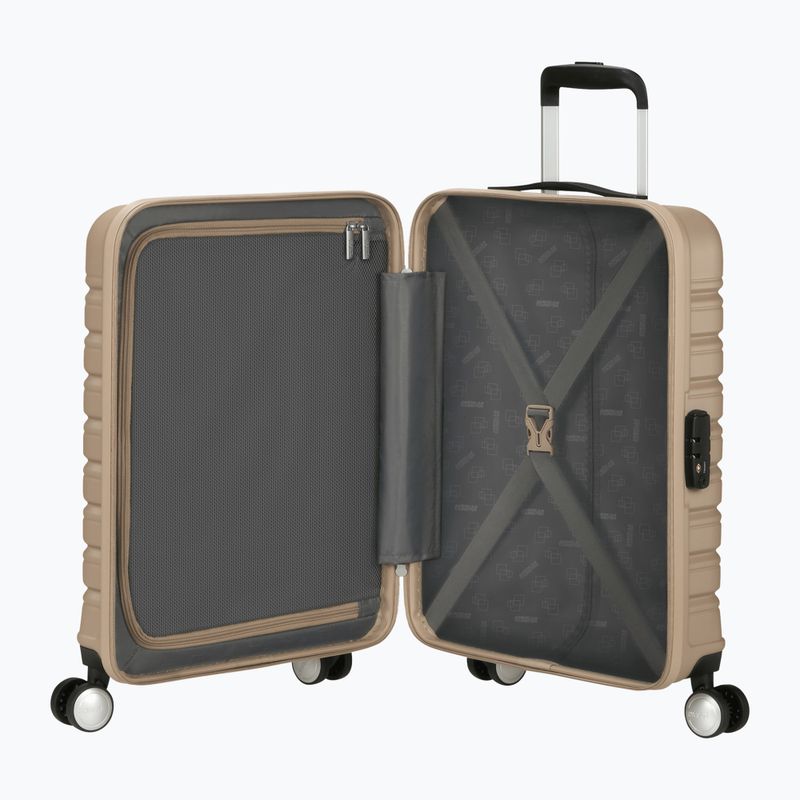 Cestovní kufr American Tourister Flashline Spinner 55 34 l ivory gold 6