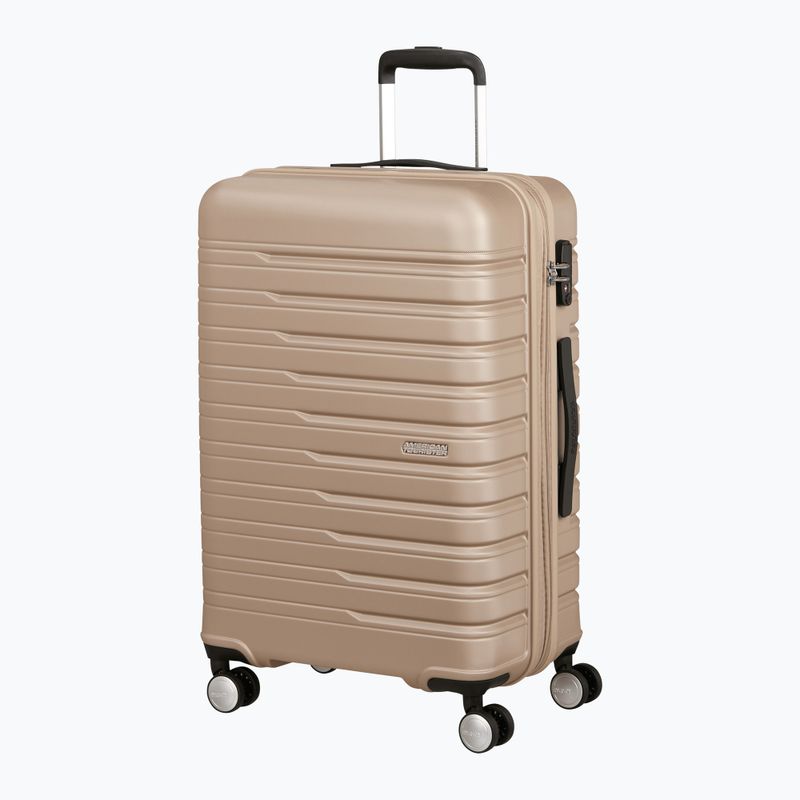Cestovní kufr American Tourister Flashline Spinner 67 75 l ivory gold 2