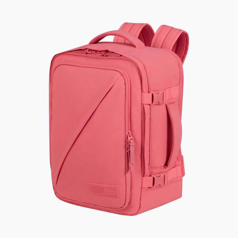 Městský batoh American Tourister Take2Cabin Casual MS Puff 26,5 l pink glitch 2