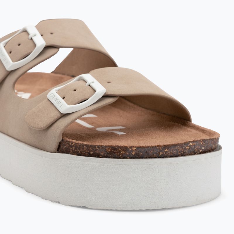Dámské nazouváky O'Neill Sandy Platform Slider Low tan 7