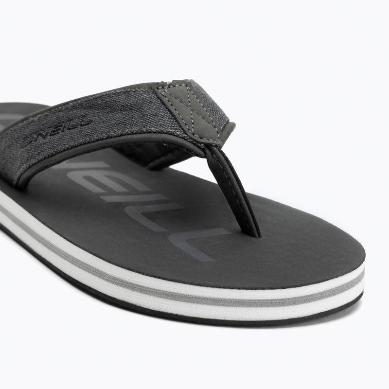 Pánské žabky O'Neill Jack Flipflop Low pewter 7