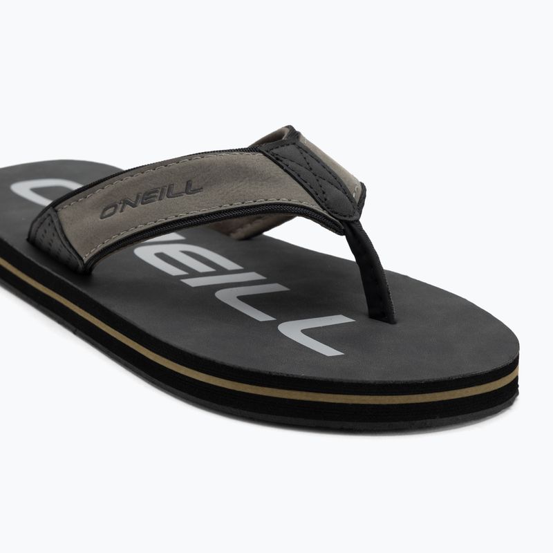 Pánské žabky O'Neill Mick Flipflop Low pewter 7