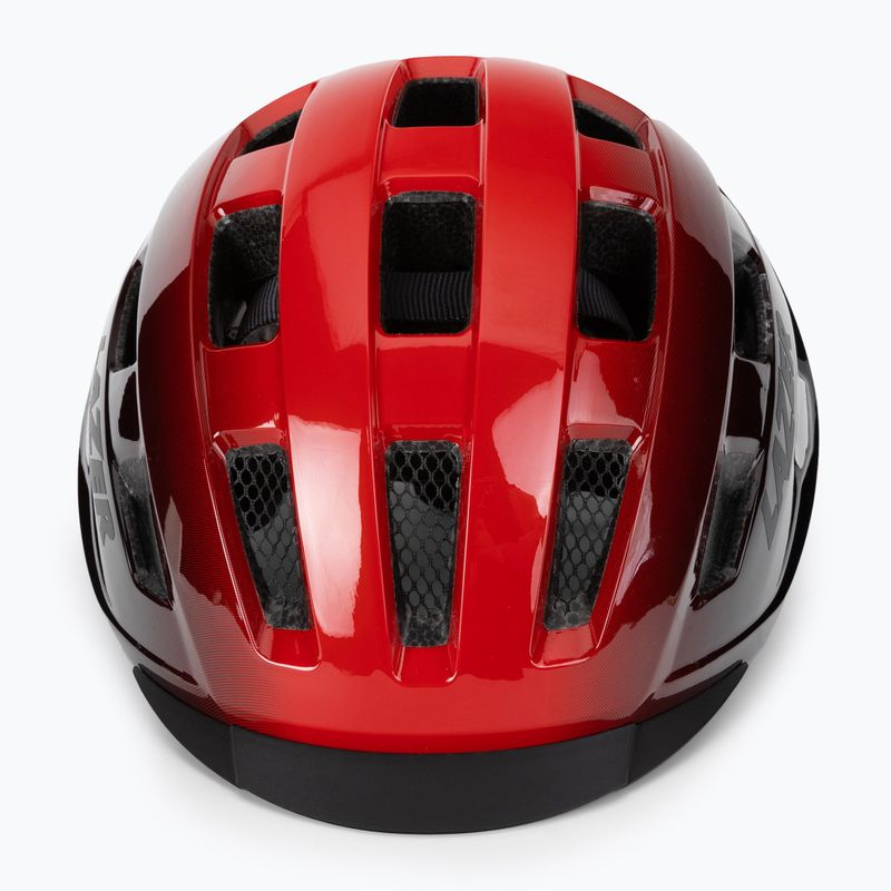 Lazer Codax KC CE-CPSC+net červeno-černá cyklistická přilba BLC2237891808 2