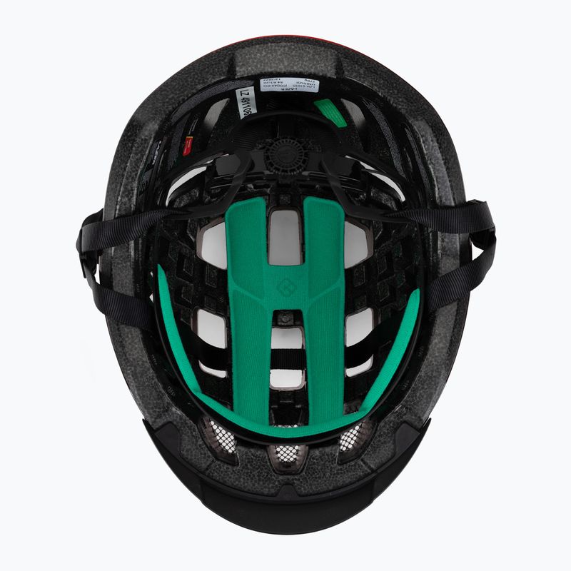 Lazer Codax KC CE-CPSC+net červeno-černá cyklistická přilba BLC2237891808 5