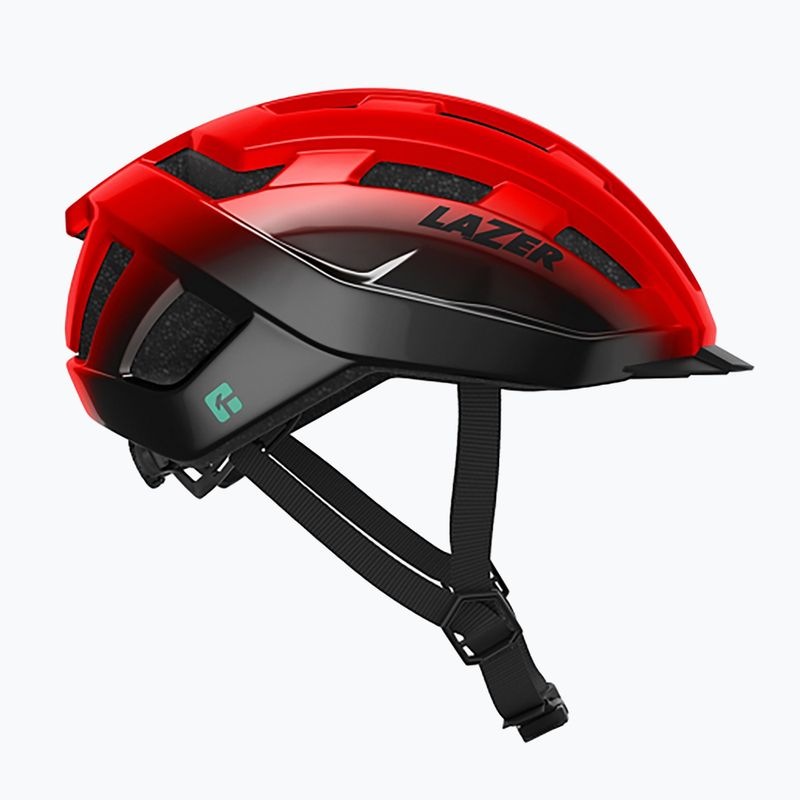 Lazer Codax KC CE-CPSC+net červeno-černá cyklistická přilba BLC2237891808 6