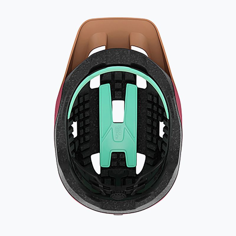 Dětská cyklistická přilba azer Finch KinetiCore matte sedona/red 6