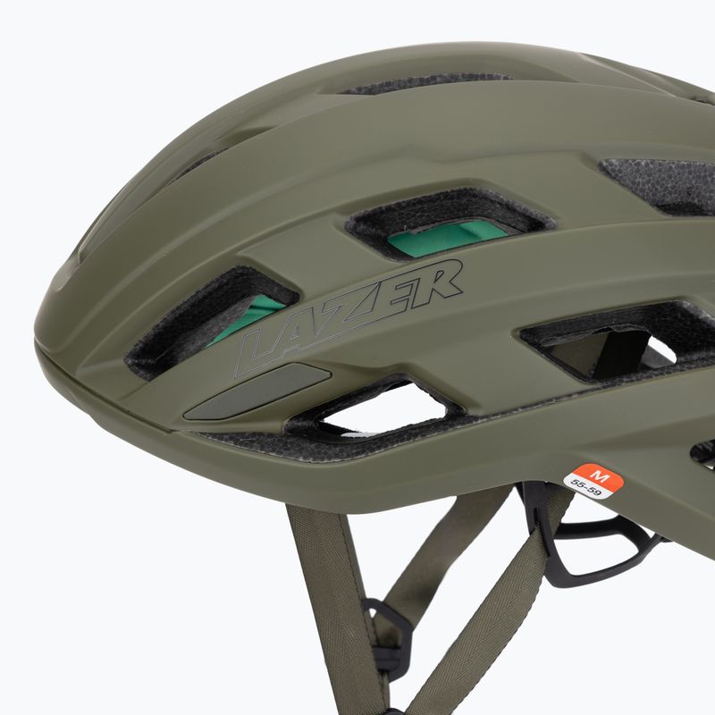 Cyklistická přilba Lazer Strada KinetiCore matte pine green 7