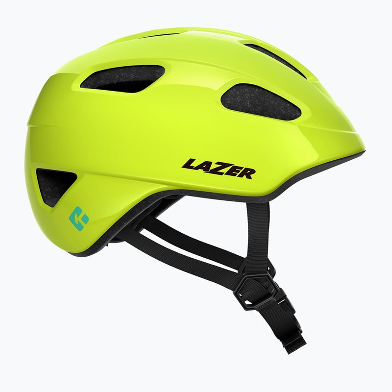 Dětská cyklistická helma Lazer Nutz 2.0 KinetiCore flash yellow