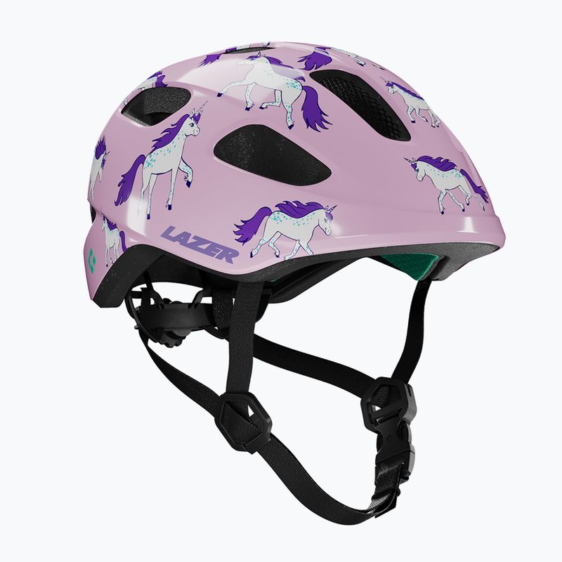 Dětská cyklistická helma Lazer Nutz 2.0 KinetiCore unicorns