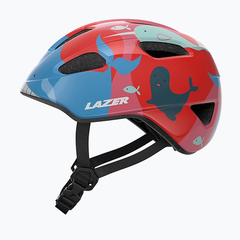 Dětská cyklistická helma Lazer Pnut 2.0 KinetiCore ocean life 9