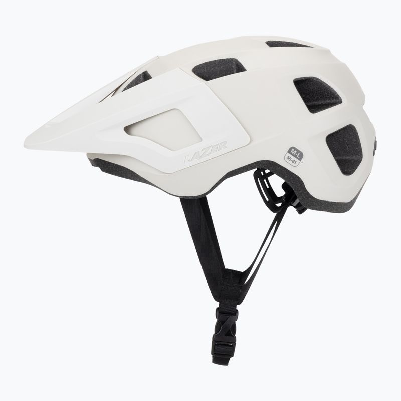 Cyklistická helma Lazer Lupo KinetiCore matte white stone 3