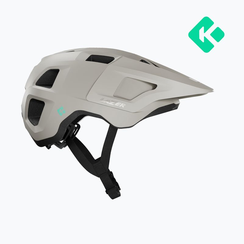 Cyklistická helma Lazer Lupo KinetiCore matte white stone 2