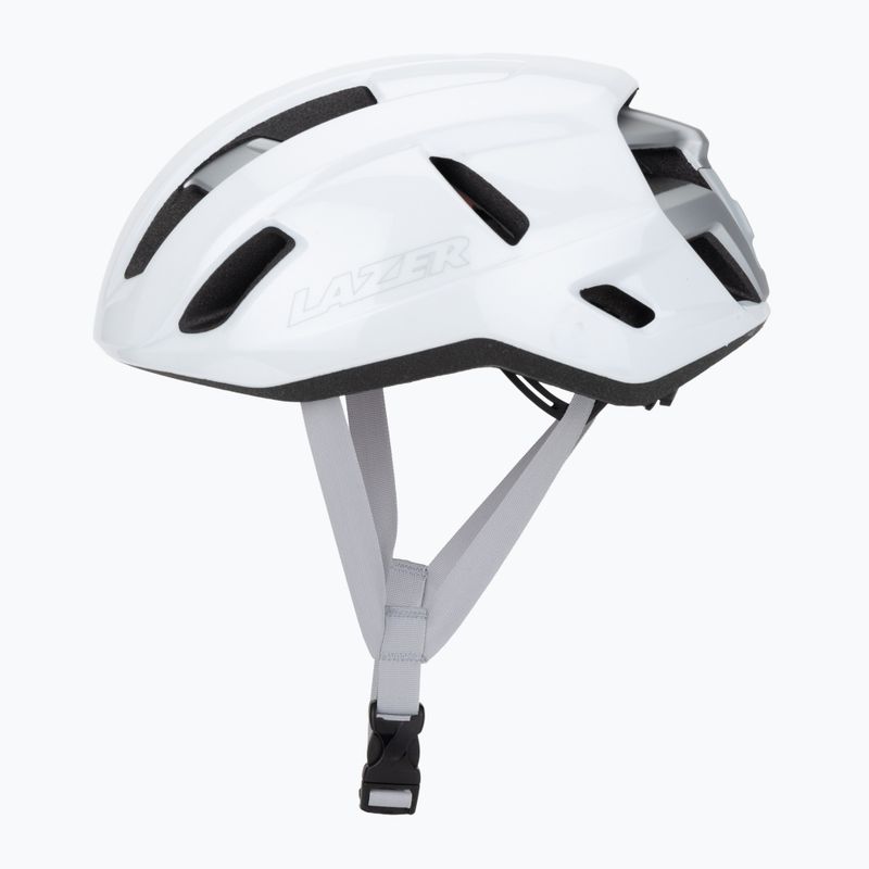 Cyklistická helma Lazer Sphere KinetiCore white/silver 3