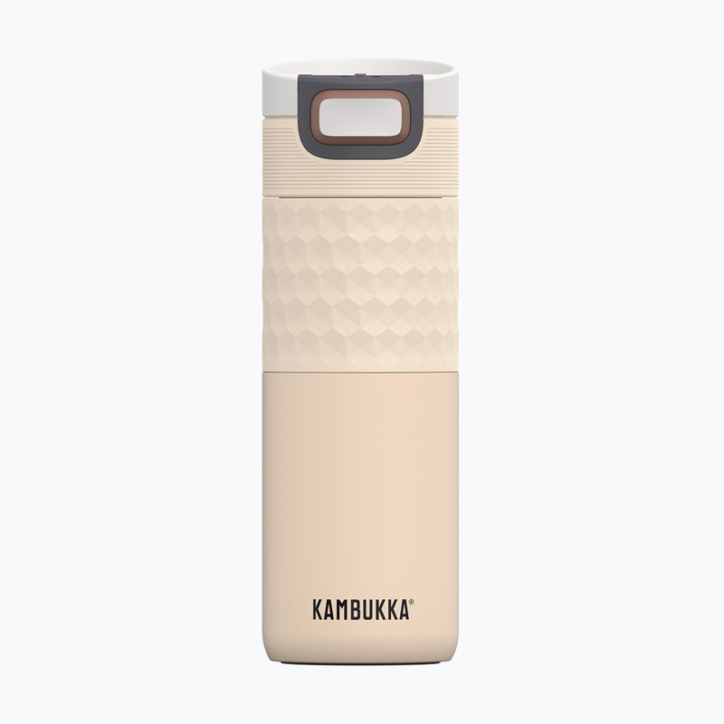 Termohrnek Kambukka Etna Grip 500 ml black barely beige