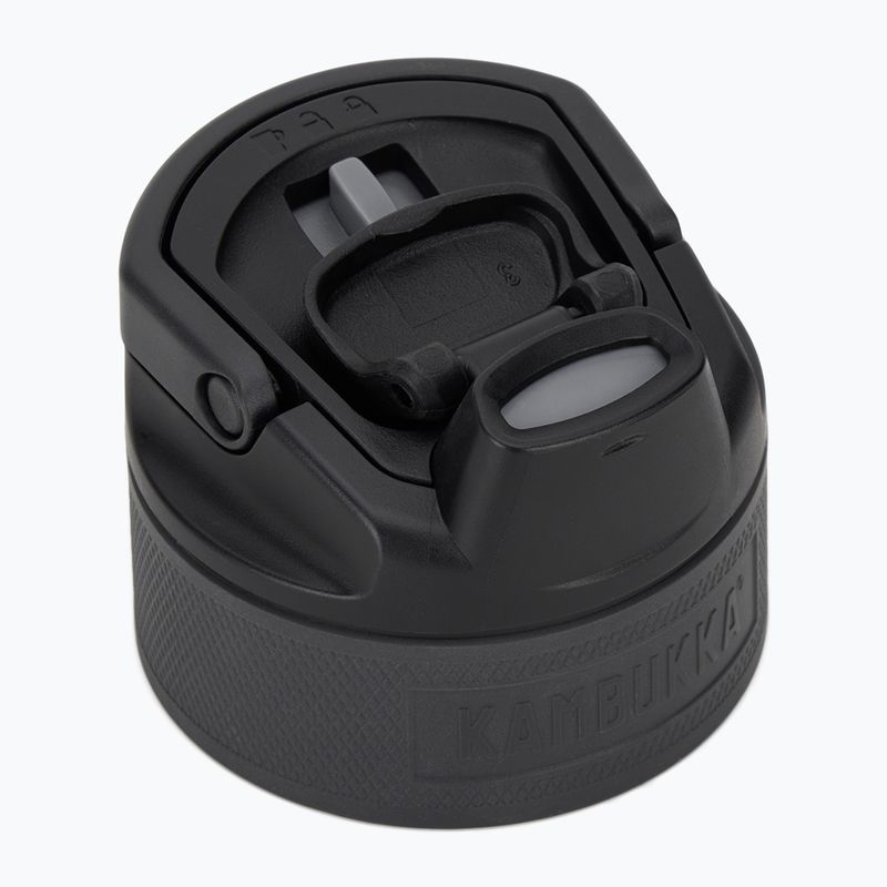 Víčko na hrnek Kambukka 3w1 Hydration Elton black steel 2