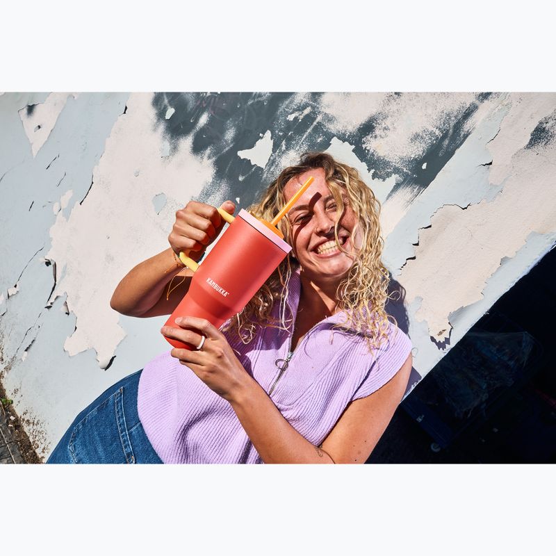 Termohrnek Kambukka Rio 950 ml pink papaya 2