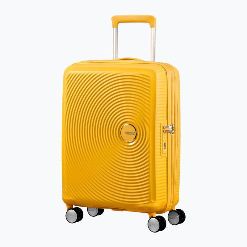 Cestovní kufr American Tourister Soundbox 41 l golden yellow 2