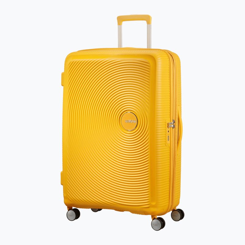 Cestovní kufr American Tourister Soundbox 77 110 l golden yellow 3