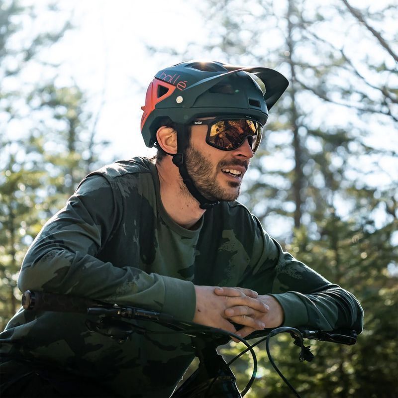 Sluneční brýle Bollé Chronoshield black matte/phantom brown red photochromic 5