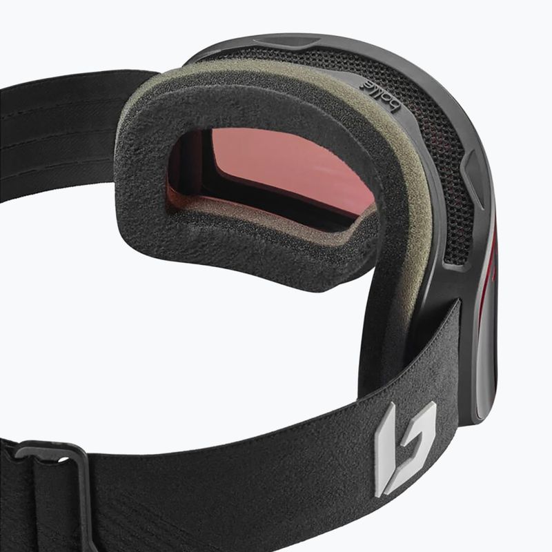 Lyžařské brýle Bollé Nevada Small black corp matte/vermillon gun 2