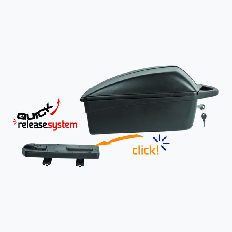 Kufr na nosič kol  Polisport Top Case QRS 12 l black 8