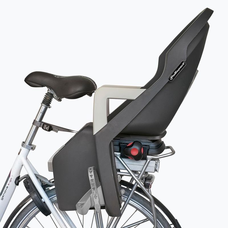 Dětská sedačka na kolo Polisport Guppy Maxi+ CFS dark grey/silver 4