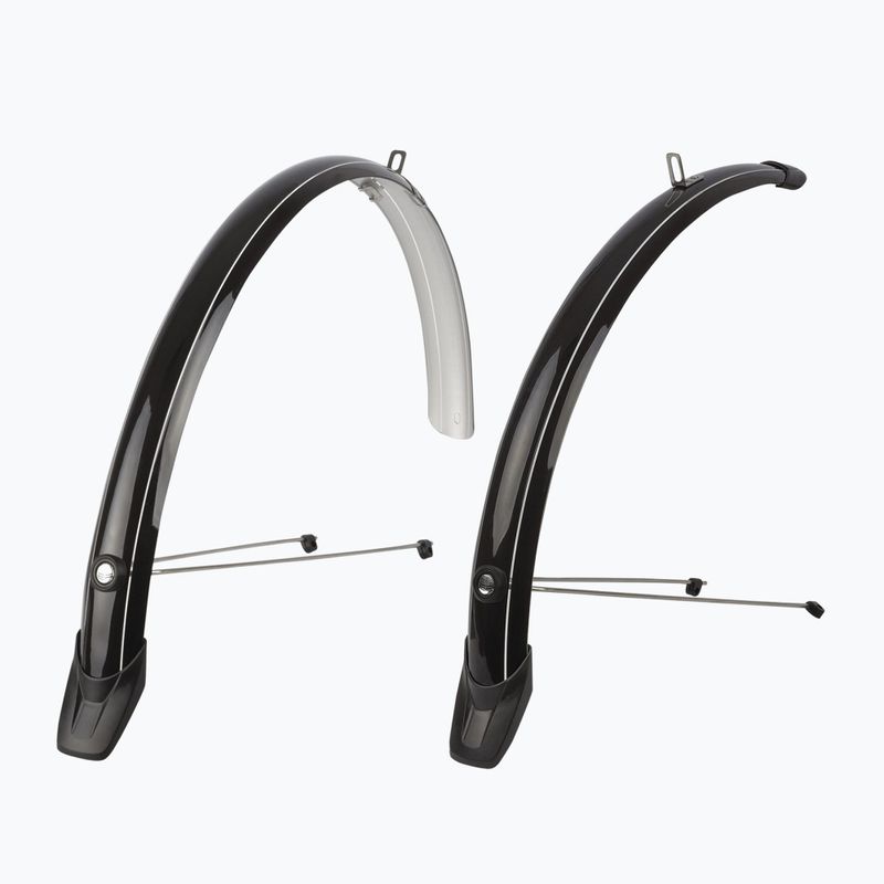 Blatníky na kolo Polisport Towny set black